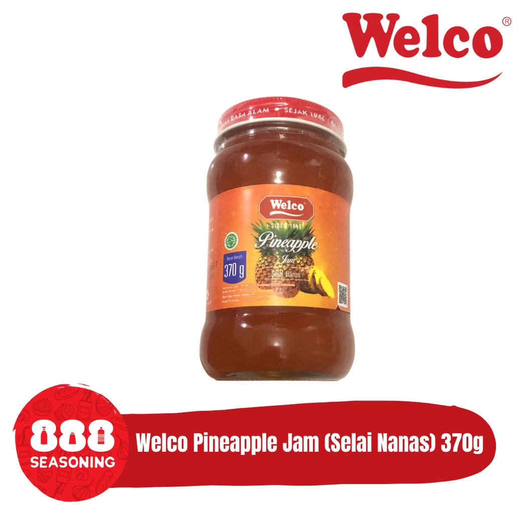 

WELCO PINEAPPLE JAM (Selai Nanas) 370g