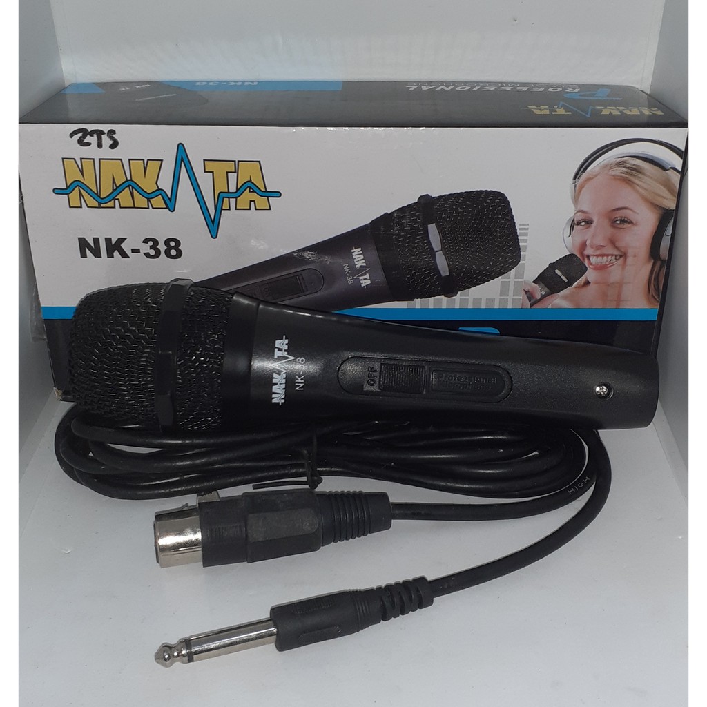 G159 nakata mic kabel microphone cable original vocal audio sound system pengeras suara pro profesional dynamic