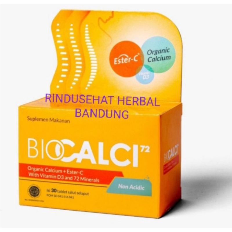 Biocalci72 botol BIOCALCI ESTER C VITAMIN D WITH 72 MINERALS BIO CALCI