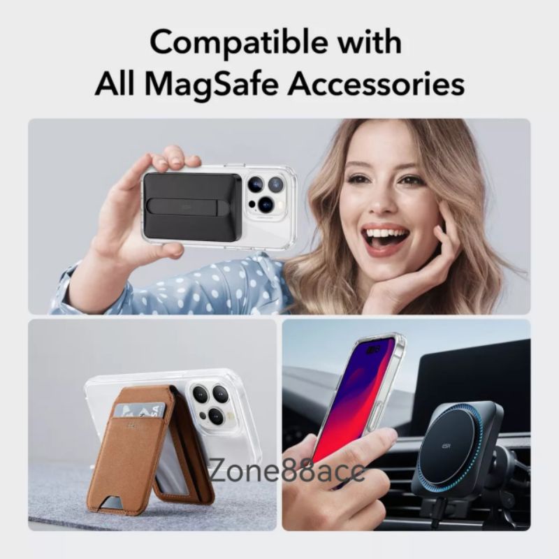 Hardcase Magsafe Iphone 14 pro max 14Pro 14Max 14promax Clear Case Magnetic magnet Charger Charging wireless bening transparan Pelindung belakang handphone elegan