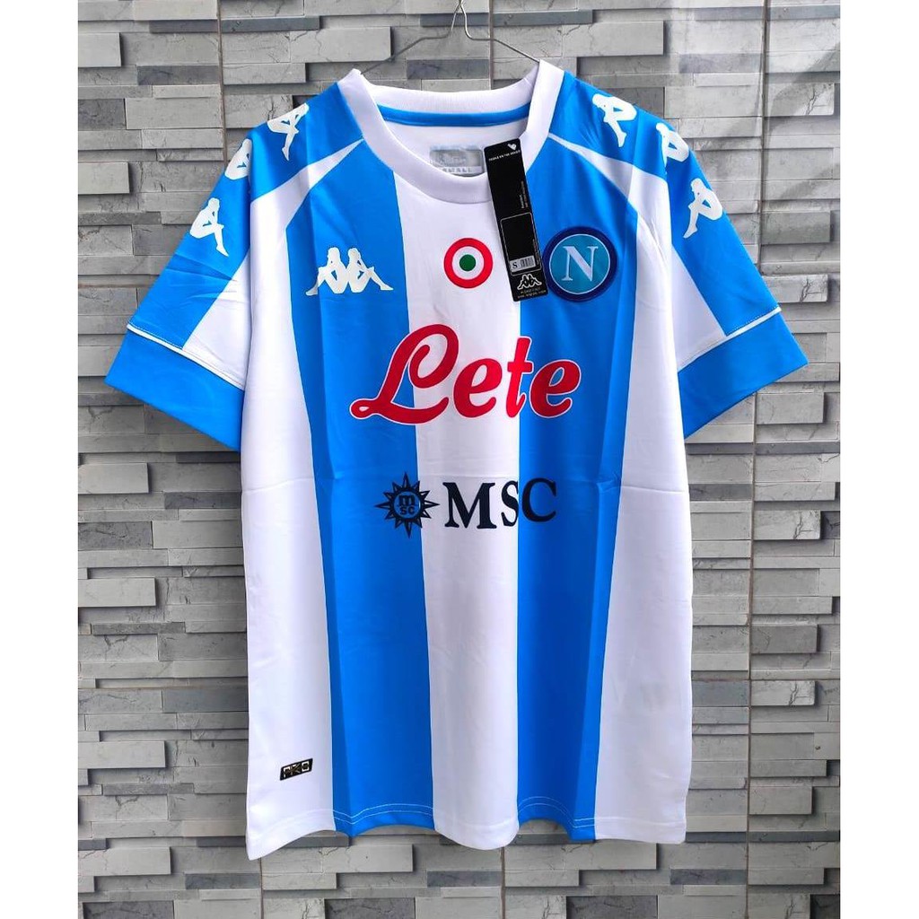 HQ JERSEY BOLA SSC NAPOLI 4TH FOURTH KIT 2020-2021 GO HIGH QUALITY IMPORT