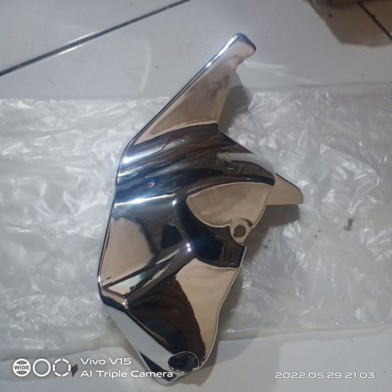 tutup cvt scopy beat karbu scoopy Spacy  chrome