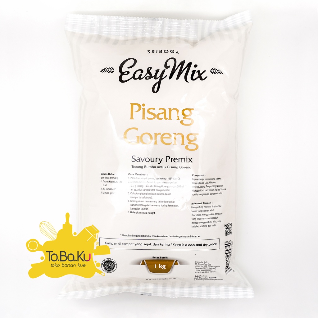 

Tepung Easy Mix Pisang Goreng 1kg