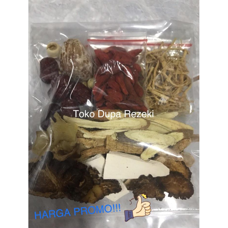 

Tim ayam obat komplit 12 macam herbal dijamin enak tim kue cia po