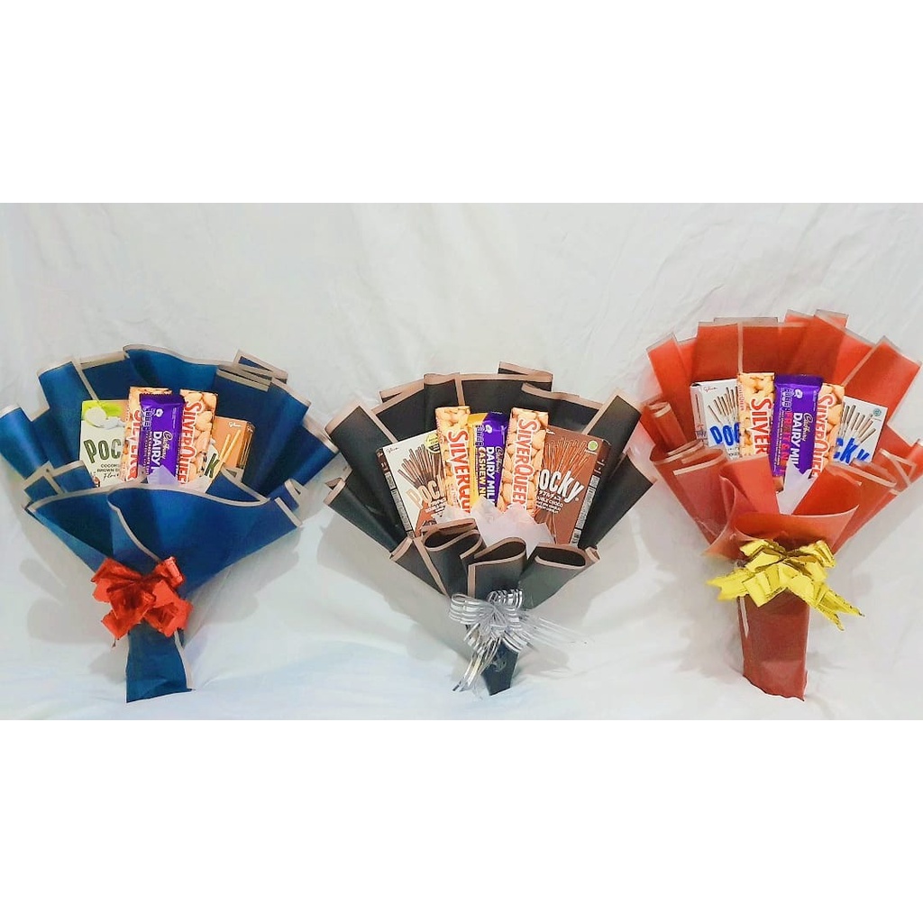 

BUKET SNACK/BUKET COKLAT/BOUQUET SNACK/SNACK TOWER/KUE ULANGTAHUN/SNACK CAKE/SNACK TART/SNACK ULTAH/BIRTHDAY TOWER/KADO ULTAH/KADO WISUDA/BUCKET/ULANG TAHUN/SET HADIAH/KUE TART/HAMPERS