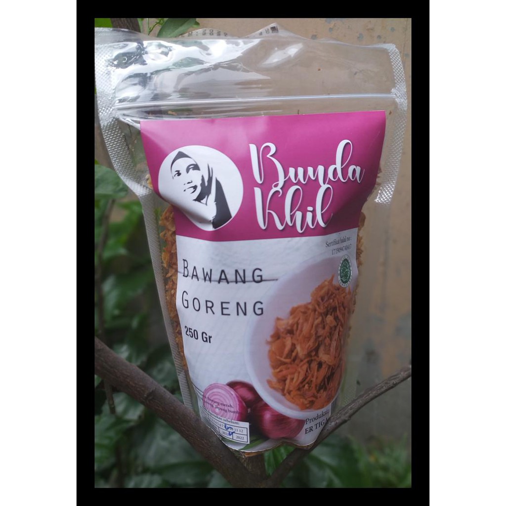 

READY STOK! BAWANG GORENG BUNDA KHIL 250 GR PALING MURAH
