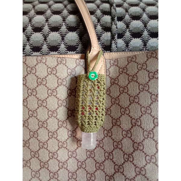 Holder hand sanitizer rajut (-+50ml)