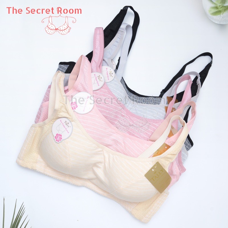 TALLY BRA BH 003 I TANPA KAWAT I BUSA TIPIS I CUP C | SIZE 36-42