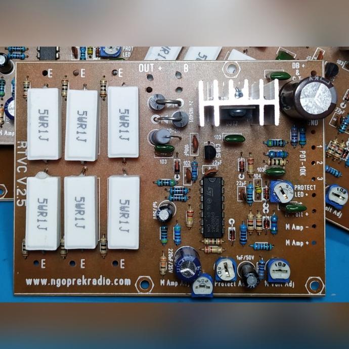 Kit Regulator / Power Supply Rtvc / Ps Radio Komunikasi / Adaptor V.2 Terbaru