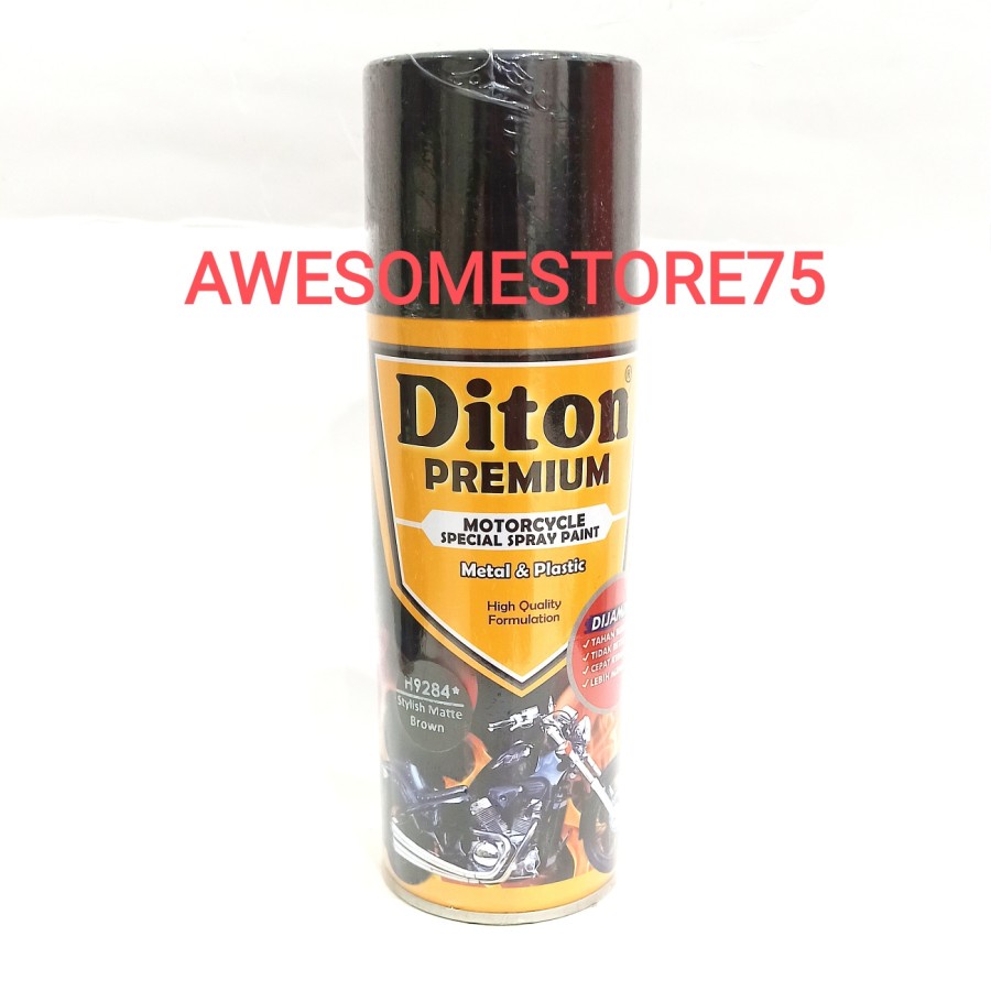 DITON PREMIUM * H 9284 STYLISH MATTE BROWN HONDA Coklat Cat Semprot Pylox Pilox