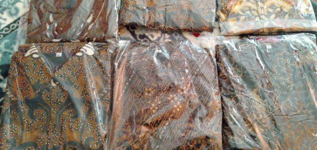 Kemeja Batik Pria Kerajaan Sogan Eksklusif Kerjaan Pria Lengan Panjang Modern Batik By Pangastuti
