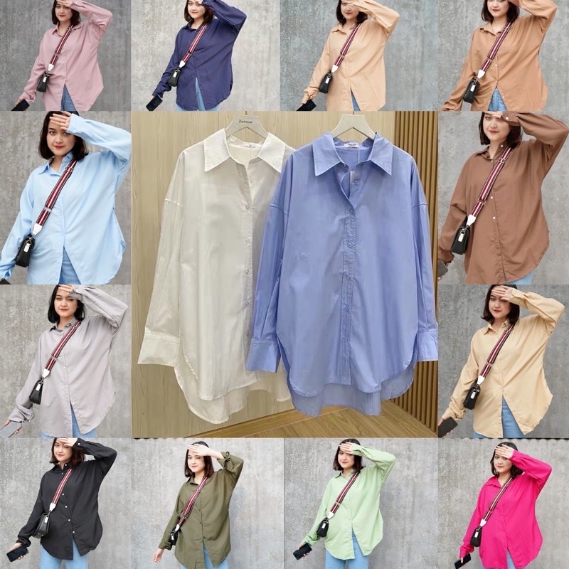 RD FASHION - Dexy Loose Oversize Shirt