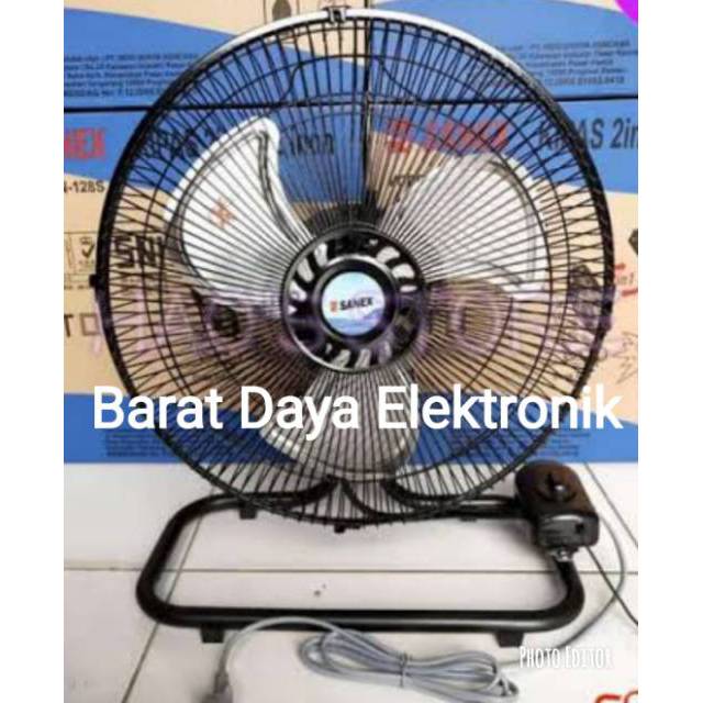 Sanex Kipas Angin Besi / Meja Dinding 2in1 / Tornado Fan Sanex 12 Inch SN-128S