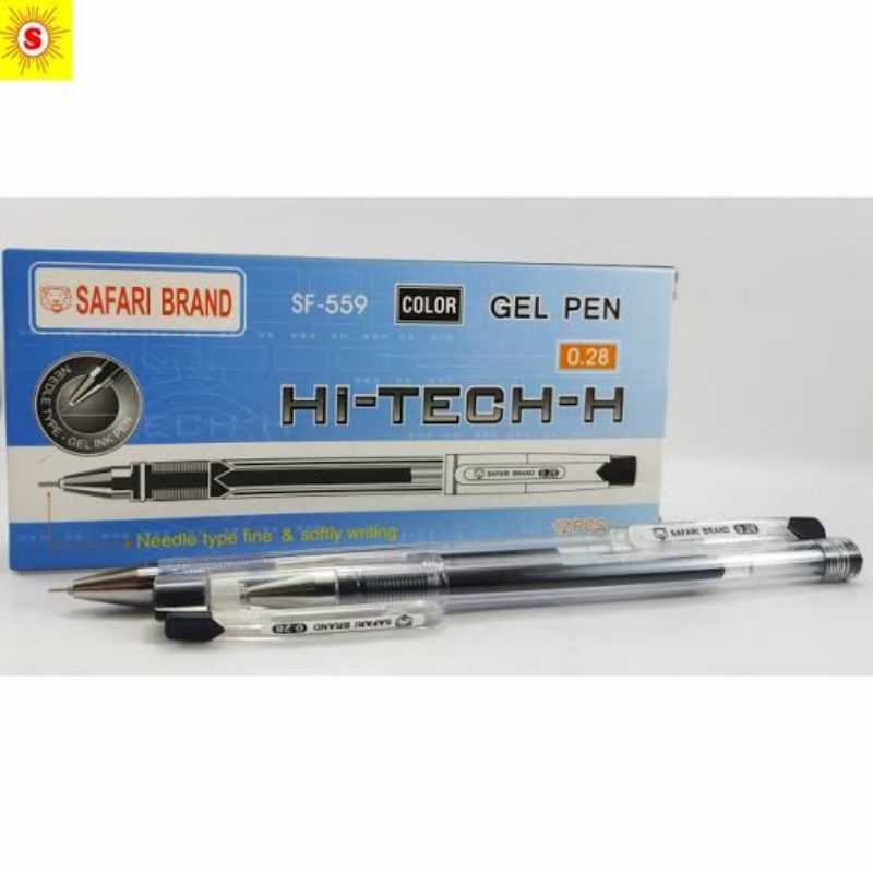 

Bullpoin Safari Brand SF-559 Gel Pen Hi-Tech-H 0.28