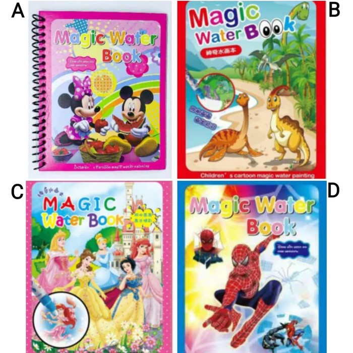 

MAGIC WATER BOOK ANAK / WATER DRAWING