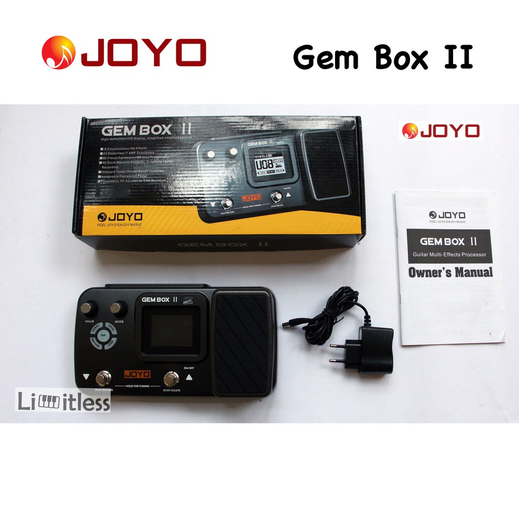 Efek Gitar Joyo Gem Box Gembox II Original