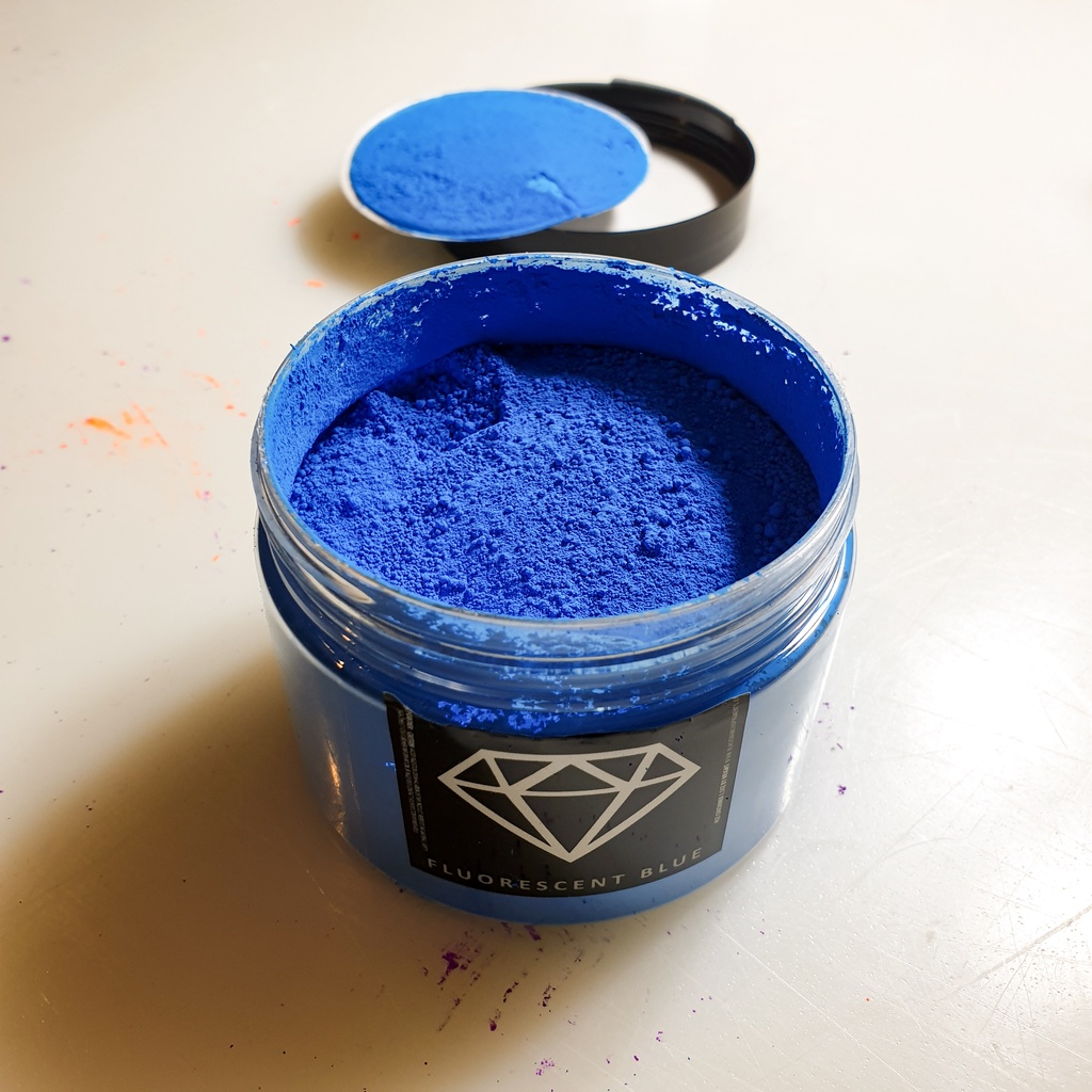 

High Grade BLACK DIAMOND Pigment FLUORESCENT BLUE