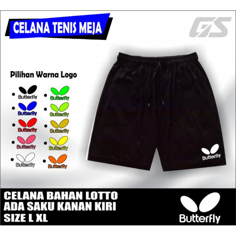 Celana tenis meja celana olahraga tenis meja kolor bawahan olahraga