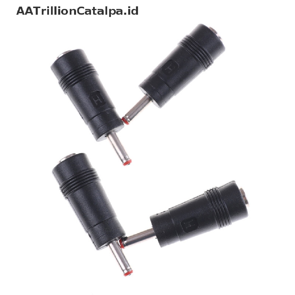 4pcs Adapter Konektor DC Power 3.5x1.35mm Male Ke 5.5x2.1mm Female
