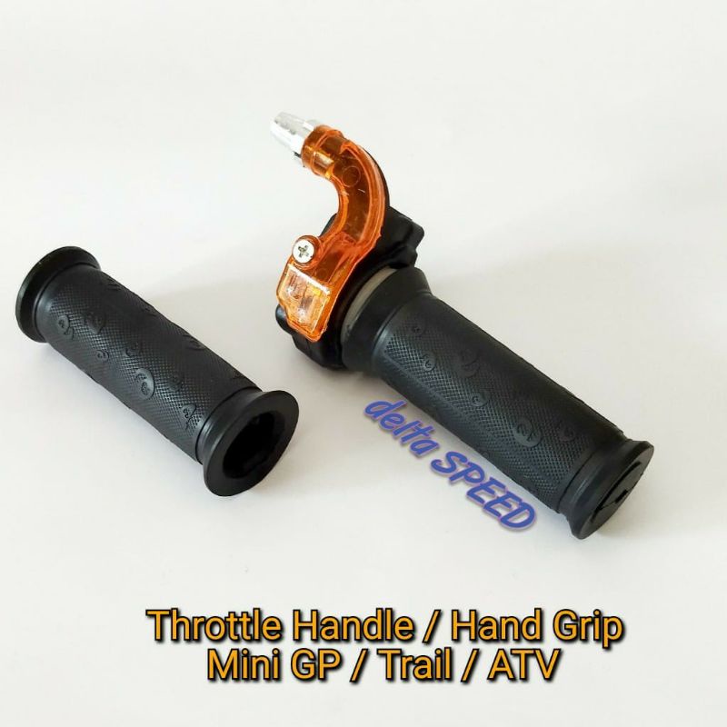Hand Grip - Handle Gas - Mini GP Scoopy ATV