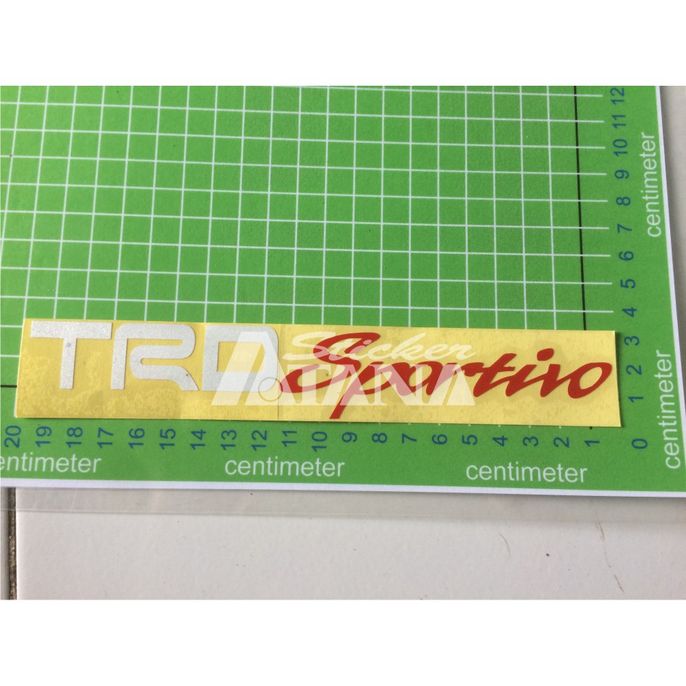 Sticker Cutting Scotlite TRD Sportivo 20x3cm