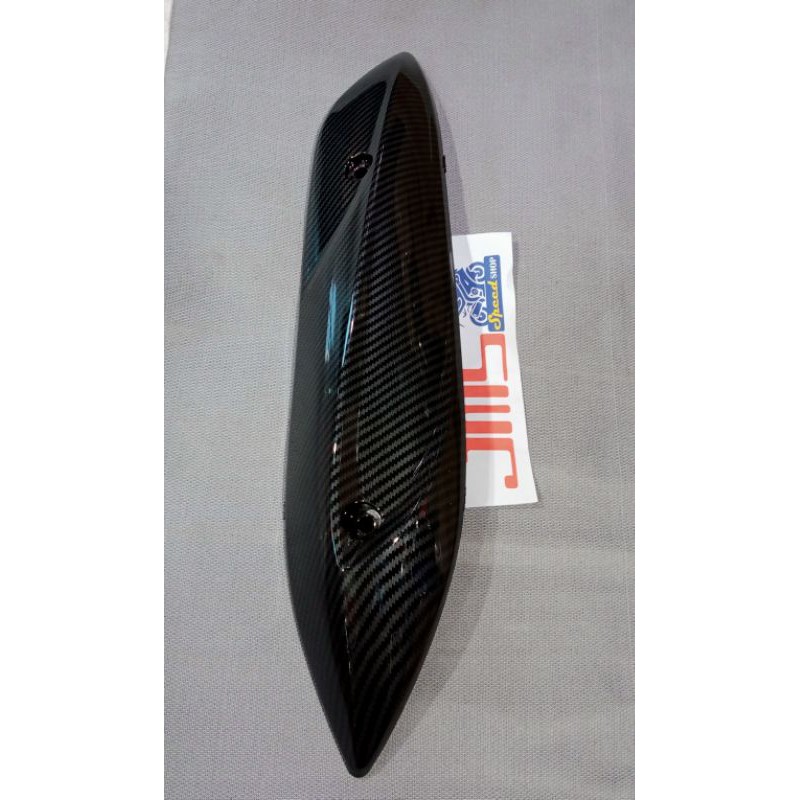 cover tutup tameng knalpot karbon carbon yamaha Mio sporty zoro