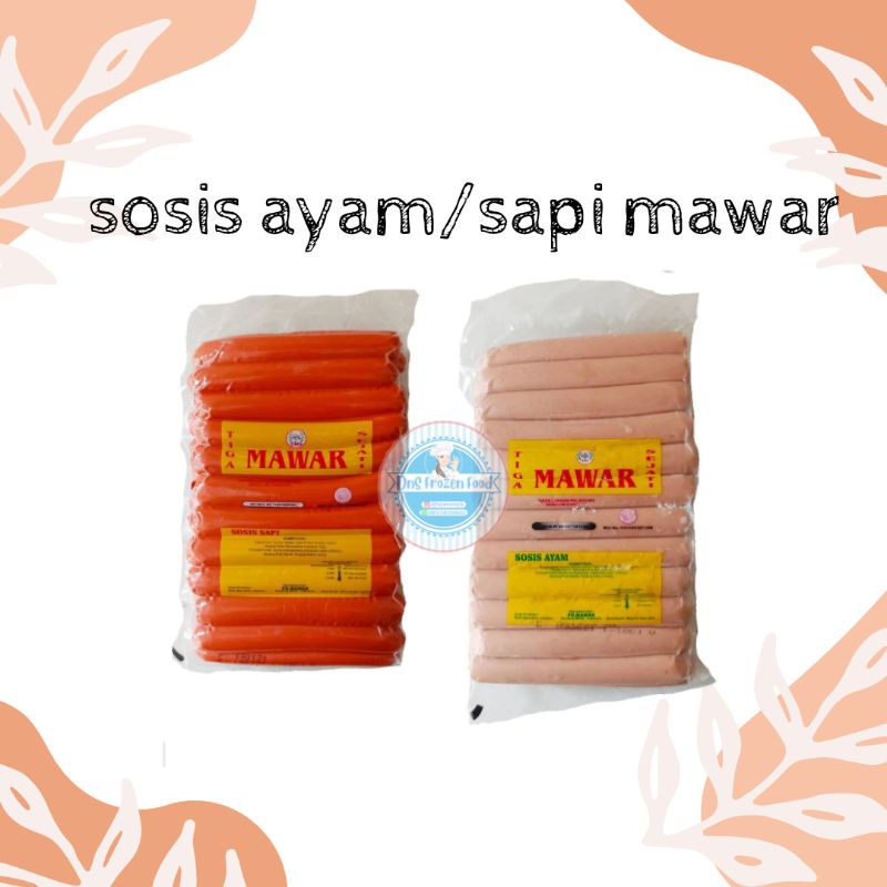 

Mawar sosis sapi dan ayam