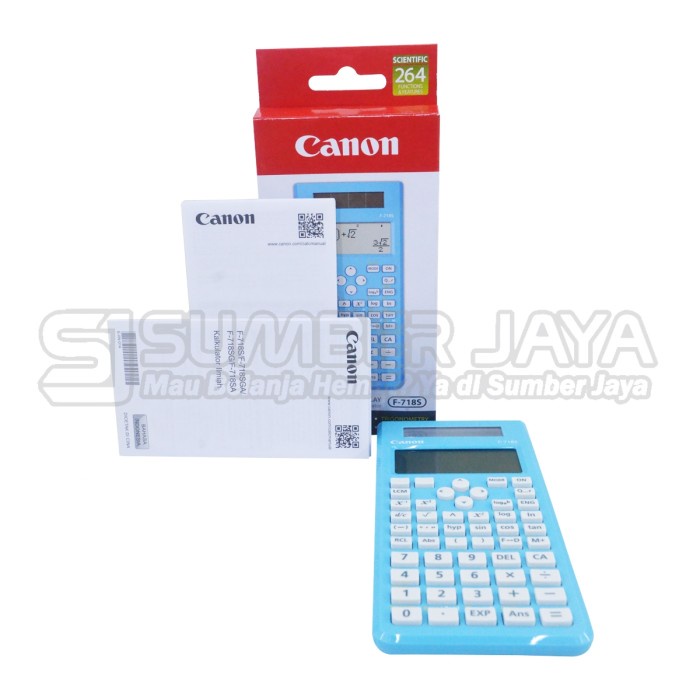 

KALKULATOR CANON F-718S Scientific Calculator F 718 S Blue