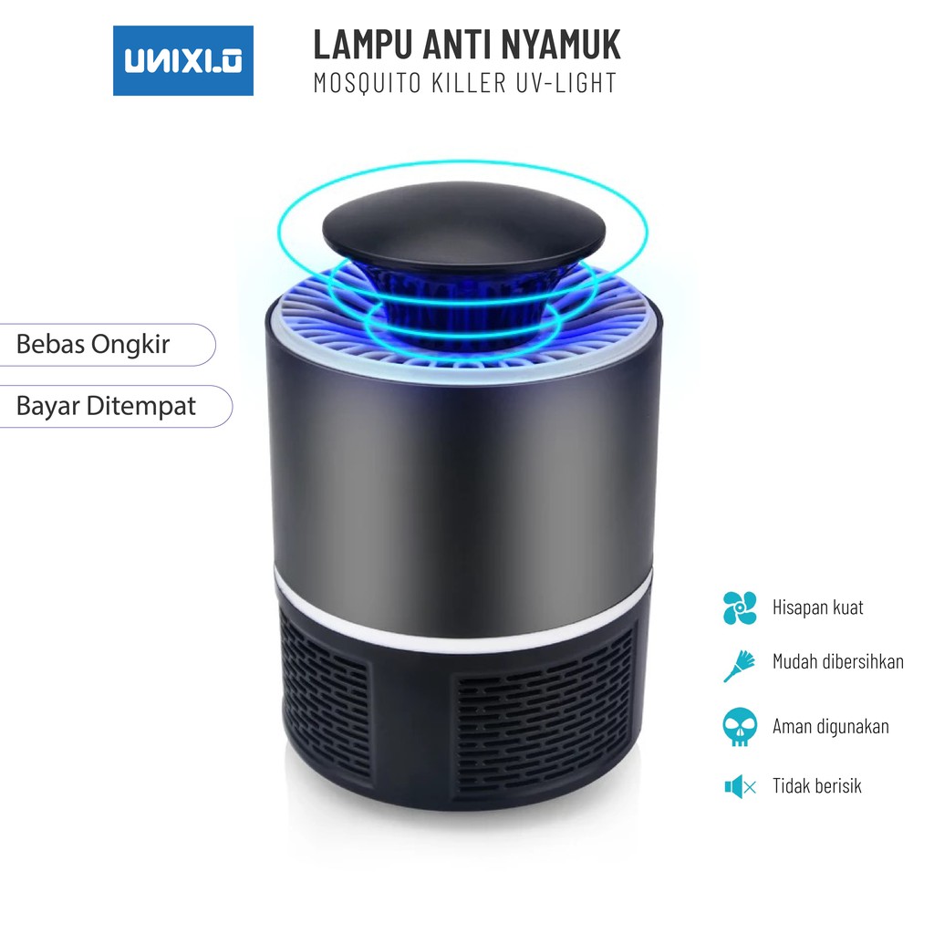 Perangkap Nyamuk Elektrik Mosquito Portable USB Penangkap Nyamuk Elektrik Original