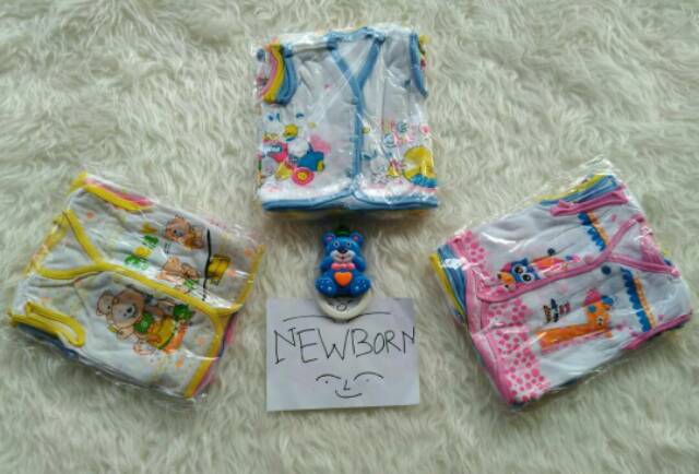 Baju Bayi (Newborn) Tanpa Lengan/Yukensi