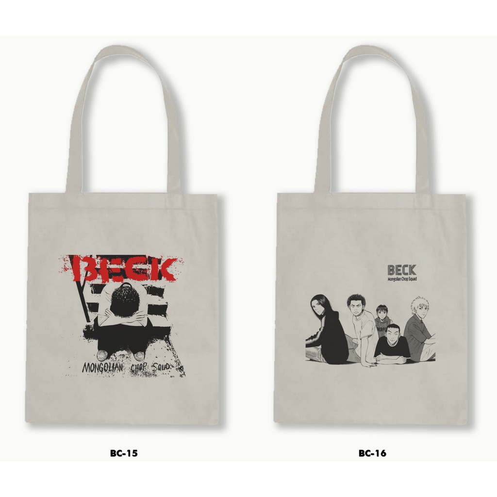 TOTE BAG BLACU - BECK : MONGOLIAN CHOP SQUAD .01