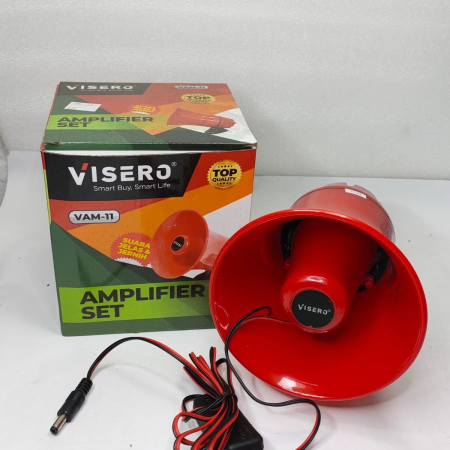 Speaker Corong Visero VAM11 HORN tahu bulat es krim USB rekam VAM 11