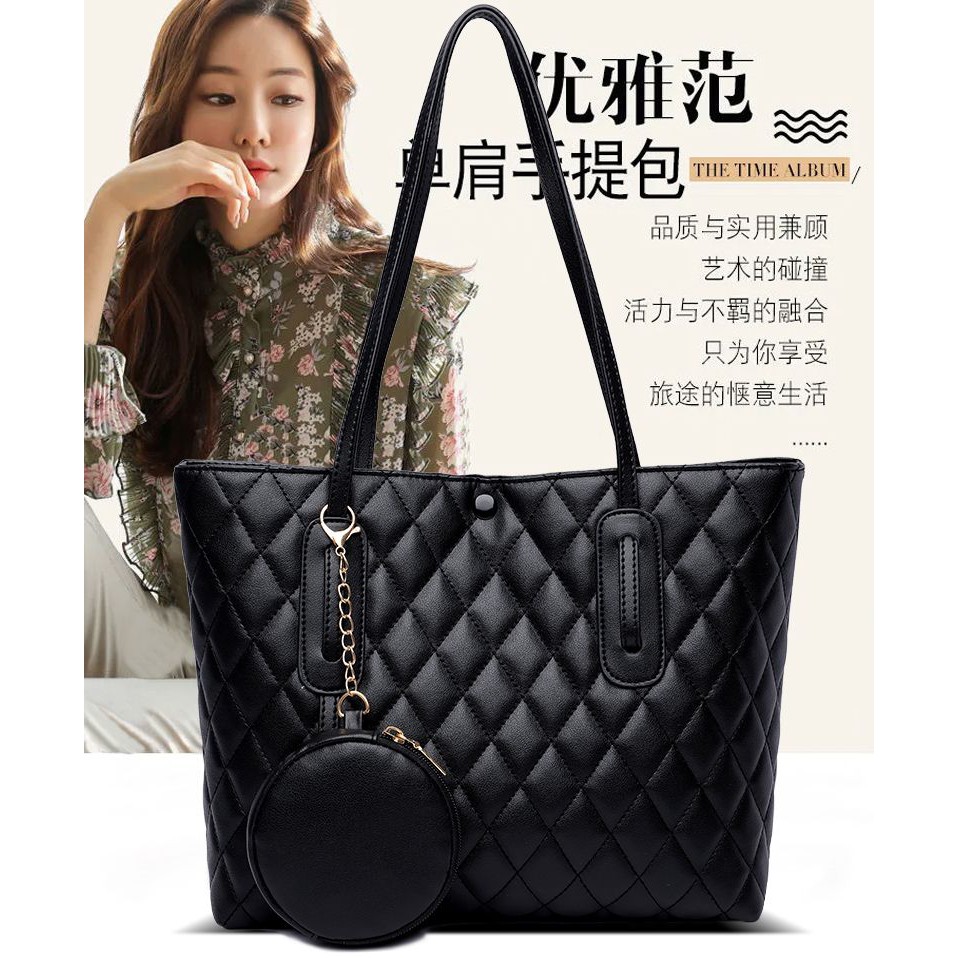 BQ 2934 GT 1738 LT 1310 RISCE TAS TOTE 2IN1 IMPORT WANITA CEWEK PEREMPUAN JAKARTA BATAM CR 7458