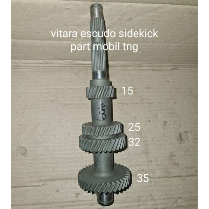 Counter Gear Gigi Susun Mati Suzuki Escudo Sidekick Vitara