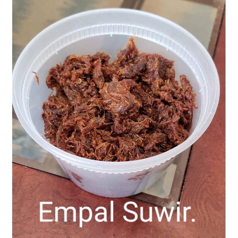 

Daging Empal suwir homemade 250g