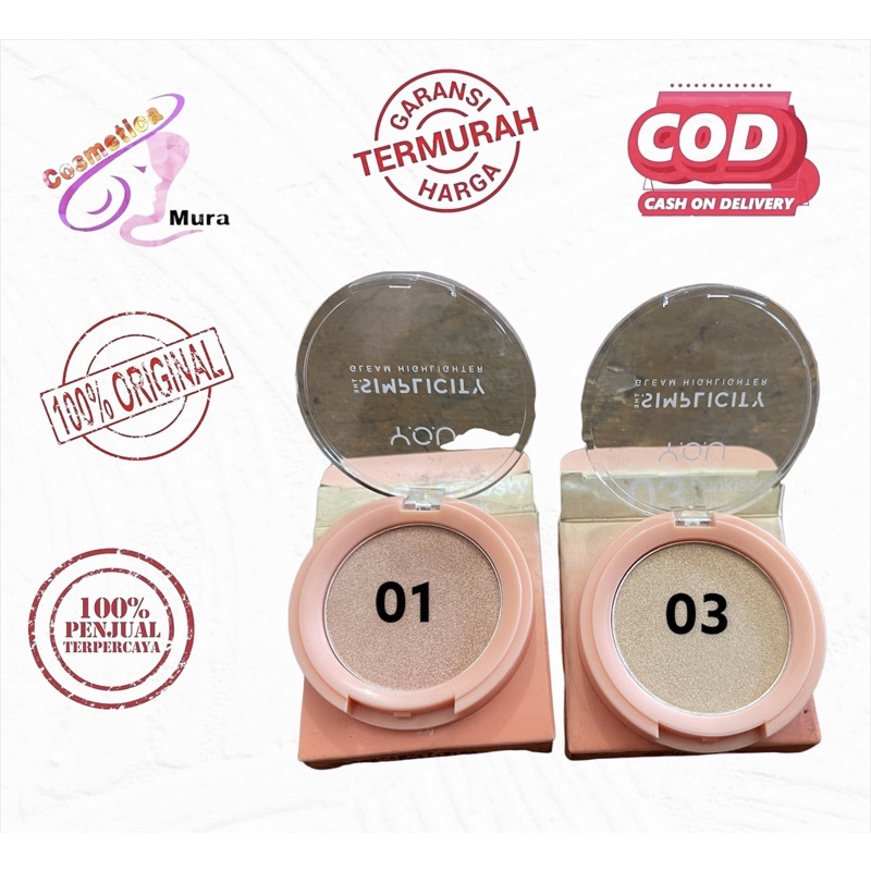 promo !!! You the simplicity gleam highlighter / highlighter you simplicity