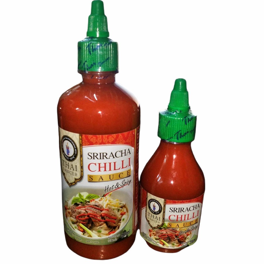 THAI DANCER SRIRACHA SAUCE 200 ML CHILLI SAUS PEDAS THAILAND HALAL