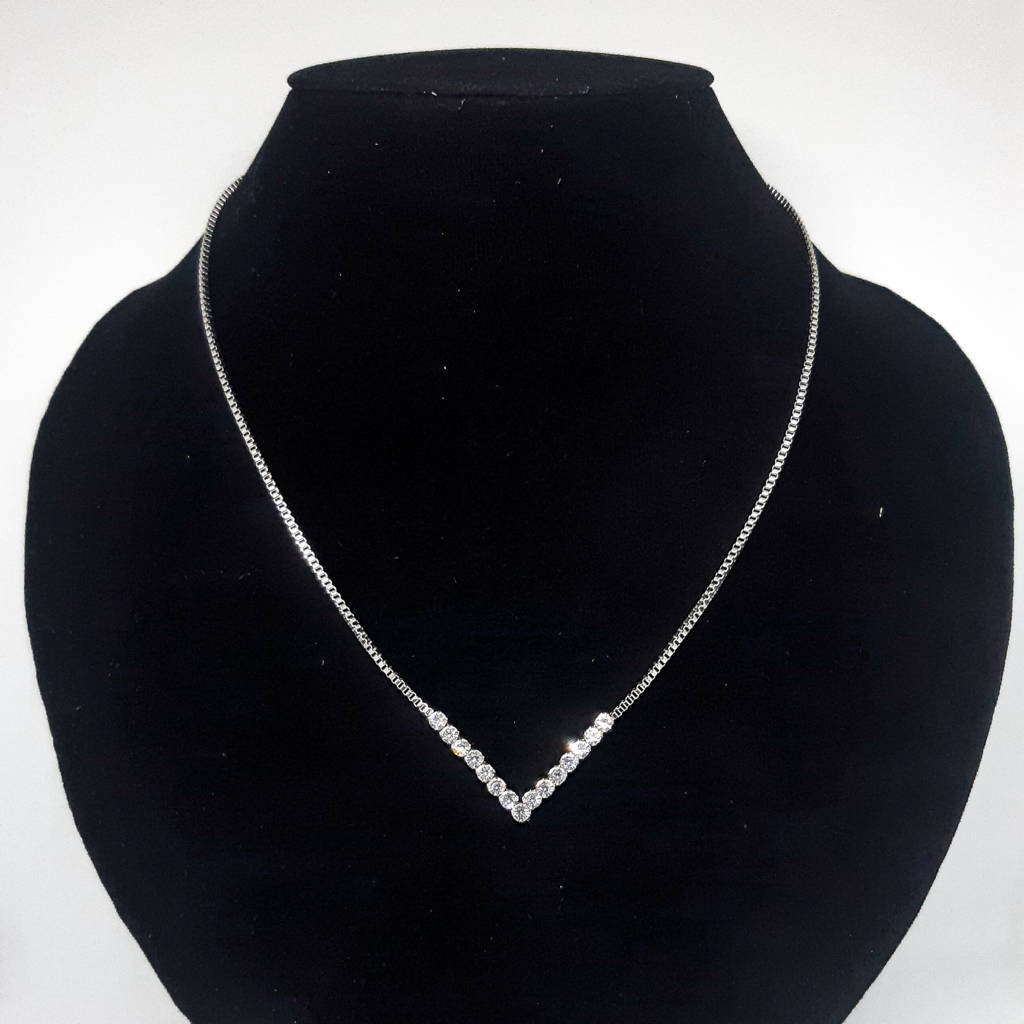 Besi Putih Asli_Kalung Wanita Sanana