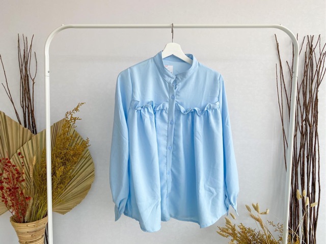 Blouse ruffle / Kemeja ruffle - Zahra blouse