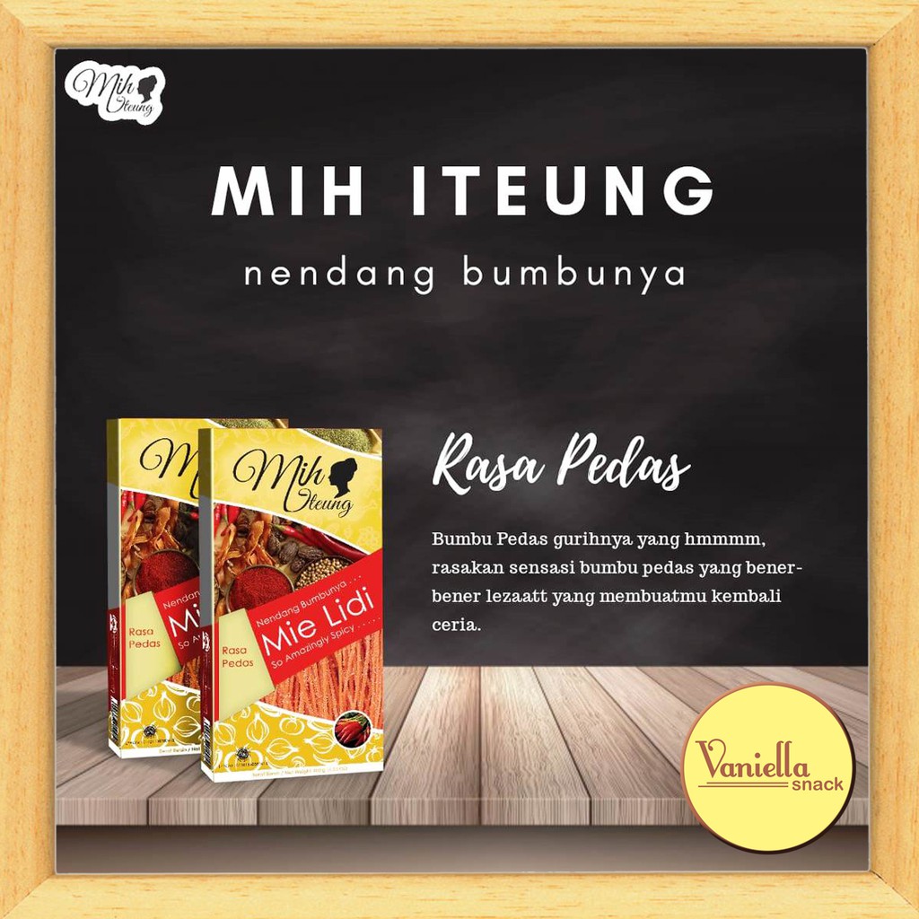 

Mih Iteung (Mie Lidi Khas Banjar)