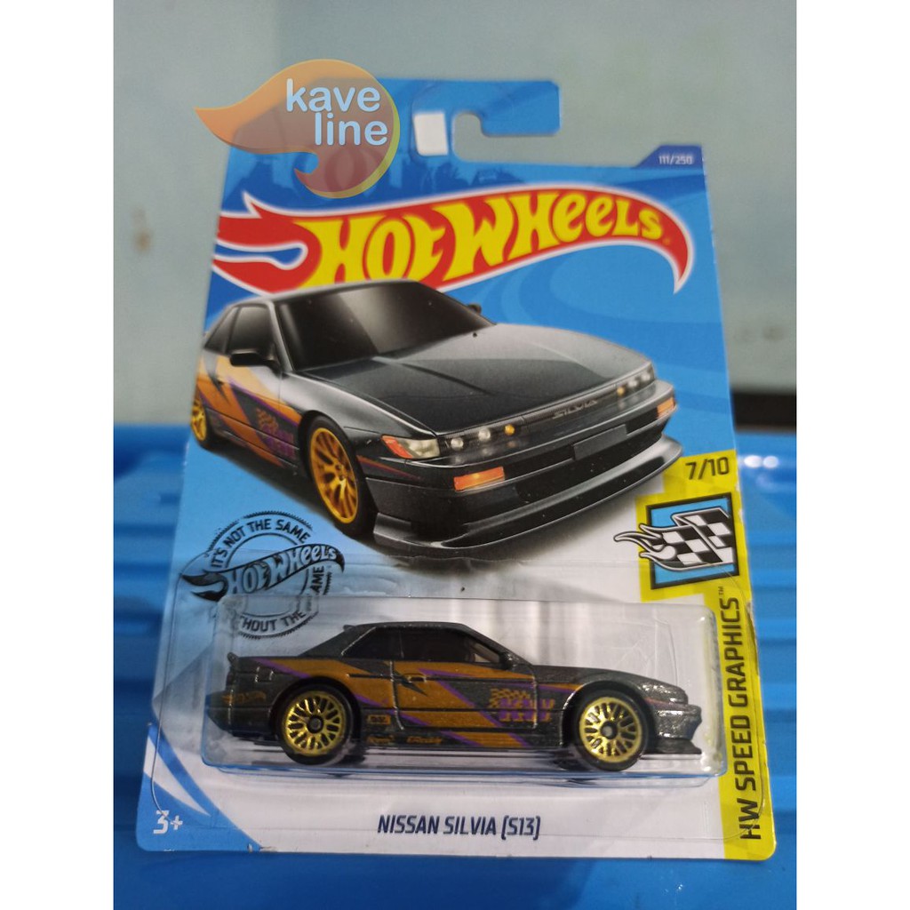 Hotwheels HW Nissan Silvia (S13) Abu - Mainan Mobil-mobilan - Diecast