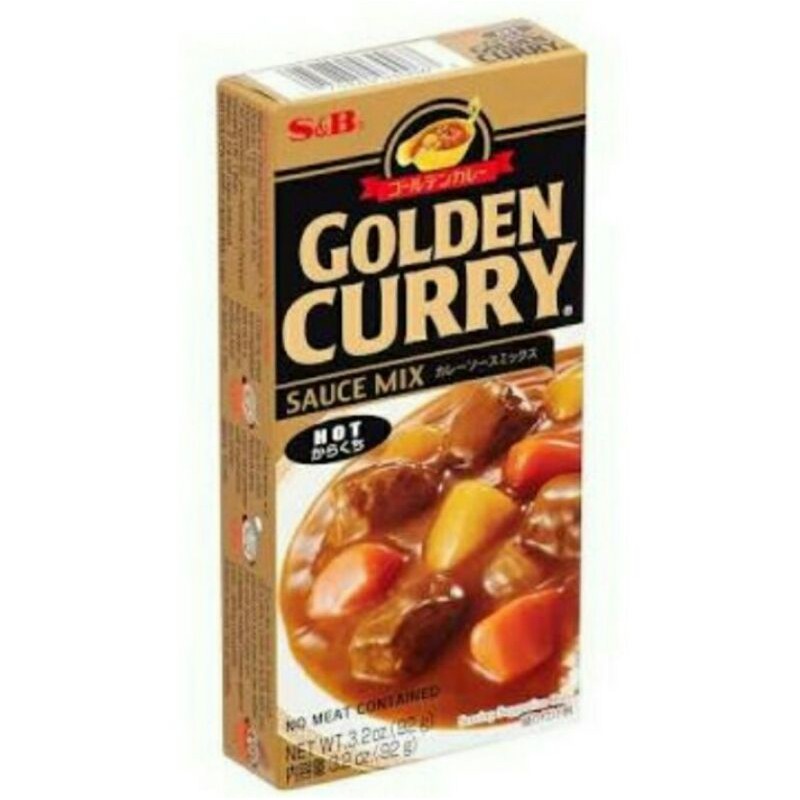 

Golden Curry Hot - Japanese Curry Mix Hot 220gr