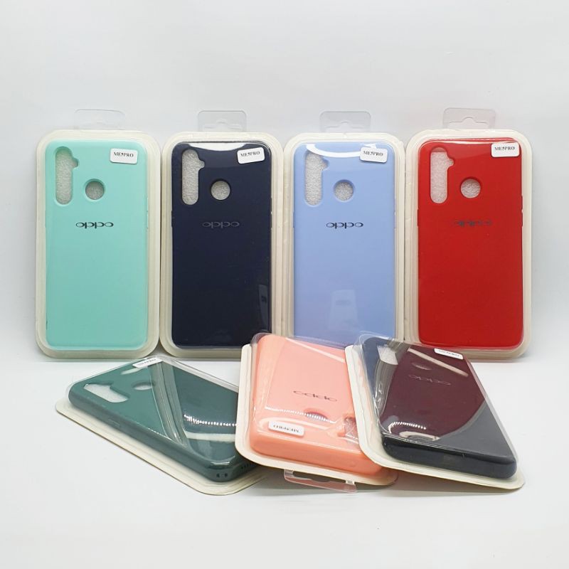 Case Realme 5 Pro Silikon Case Warna Macaron