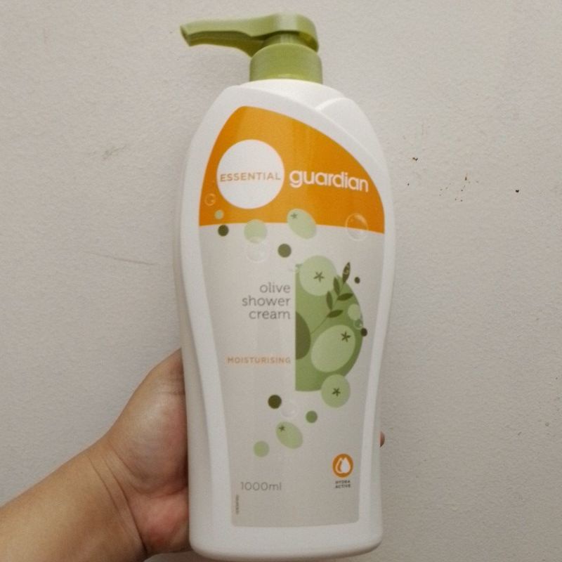 Guardian essential olive shower cream moisturising 1lt