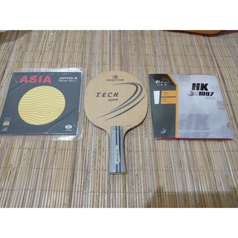 PAKET RAKITAN TENIS MEJA REACTOR CK2 SPINERS 1