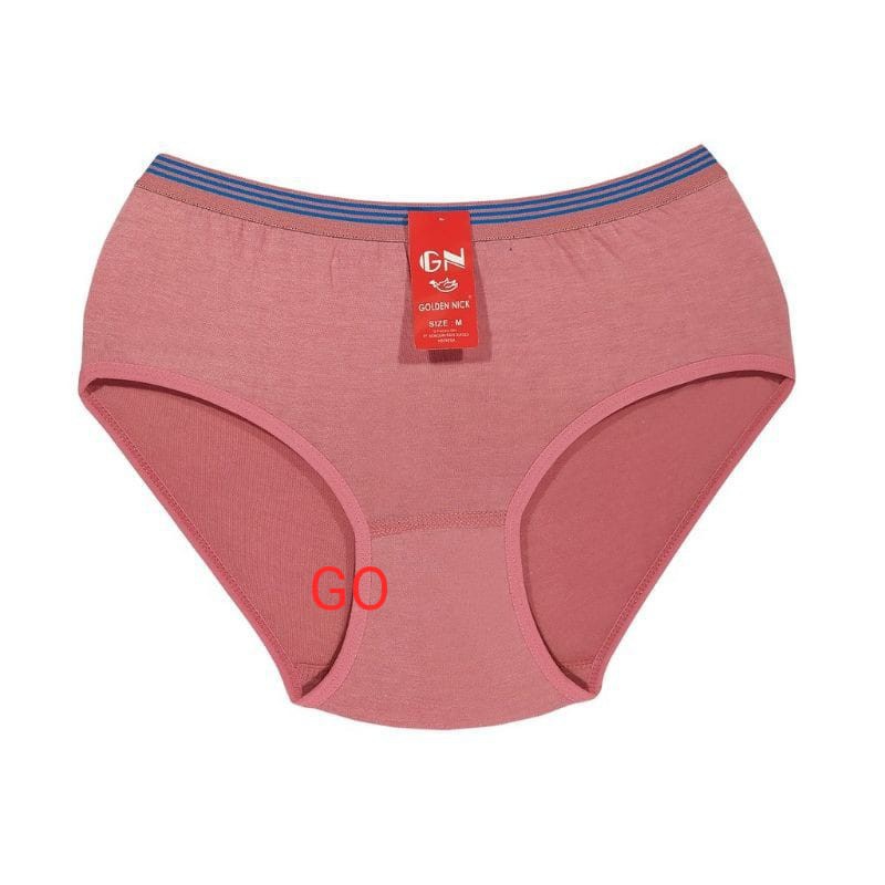 gos CD 932B GOLDEN NICK CD BANDED ISI 3 PCS Pakaian Wanita Pakaian Celana Dalam Underwear Original