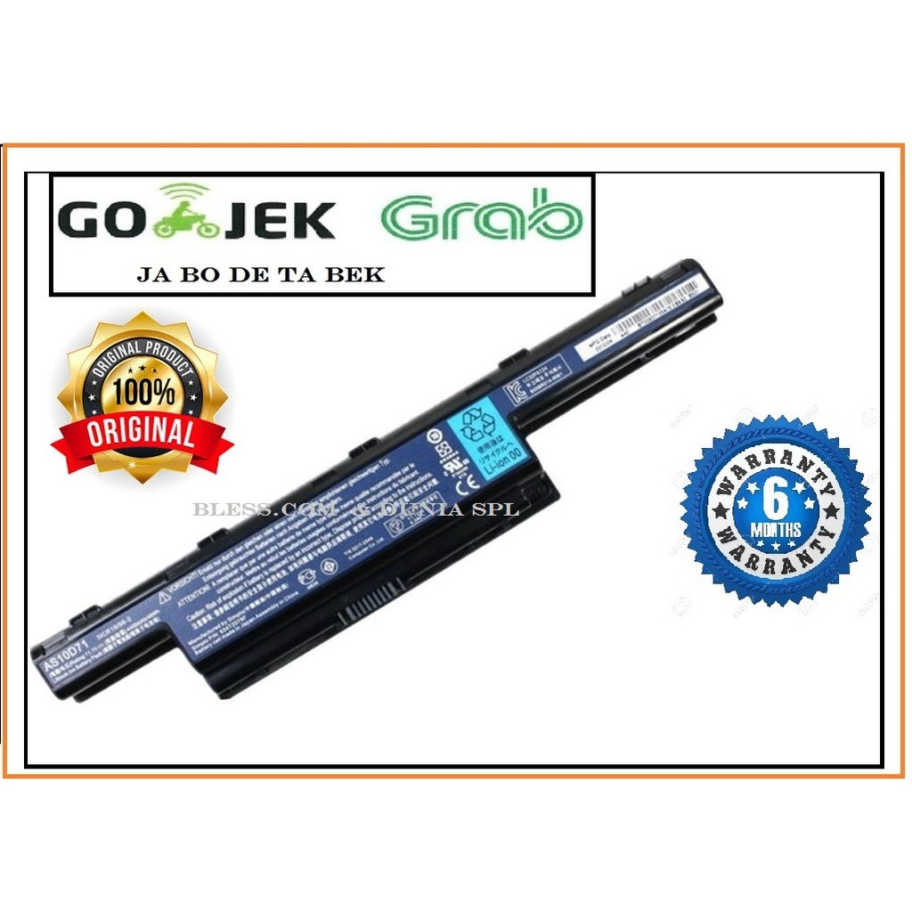 Baterai Laptop Acer Aspire E1-471 E1-451G Series ORIGINAL
