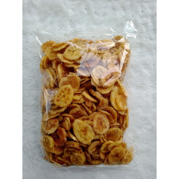 Keripik Pisang Kepok Manis Legit 500gr