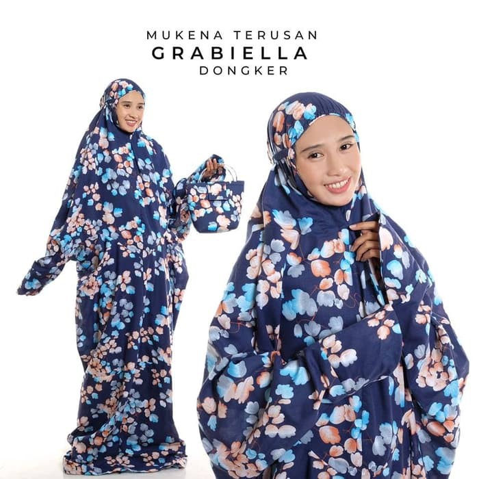 MUKENA MURAH TERBARU 2020 MUKENA BALI RAYON DEWASA TERUSAN GRABIELLLA DONGKER M7O5