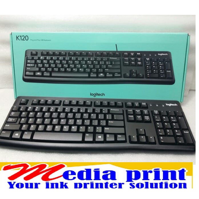 keyboar logitech k120 original 100%